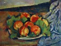 Plat de pêches Paul Cézanne
